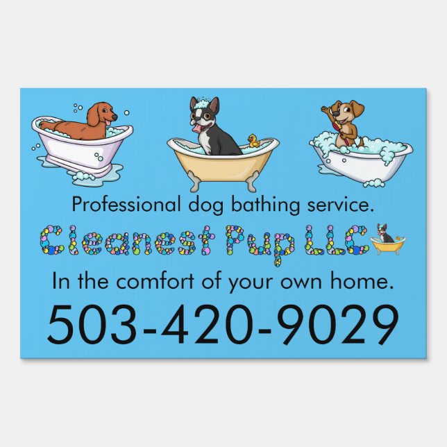 Yardsign Sign (Front)