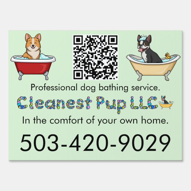 Yardsign Sign (Back)