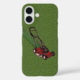 Yardwork Summer Lawn Mower iPhone 16 Case