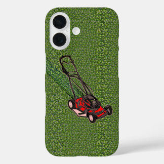 Yardwork Summer Lawn Mower iPhone 16 Case