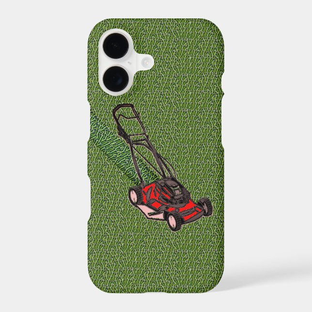 Yardwork Summer Lawn Mower Case-Mate iPhone Case (Back)