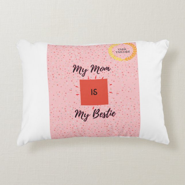 Yark Tailor: Sleep, Tailored to Perfection Accent Pillow (Front)