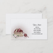 Yarn Basket - Crochet Business Cards (Front/Back)