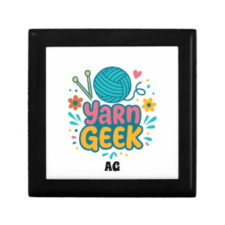 Yarn Geek Personalized Keepsake Gift Box