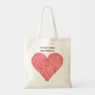Yarn Heart Stitch N Beach Long Beach Tote Bag