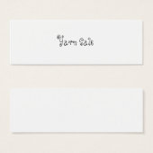 Yarn Sale (Front & Back)