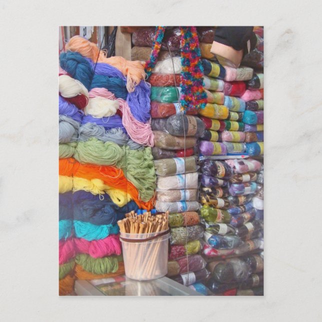 Yarn Shop Postcard (Front)