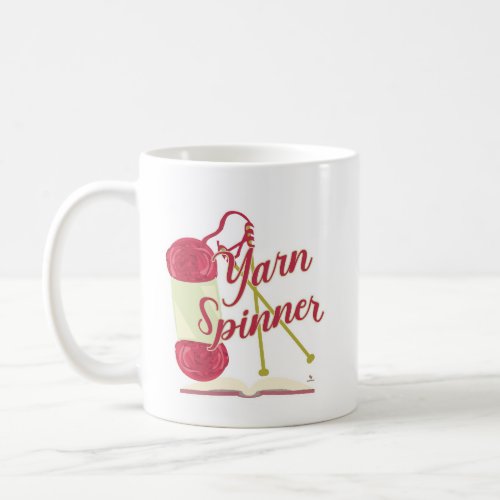  Yarn Spinner Storyteller Epic Writer Art Design Coffee Mug