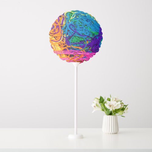 Yarn Tangles Colorful Crochet Knitting Photography Balloon