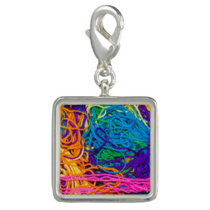 Yarn Tangles Crocheting and Knitting Photography Charm