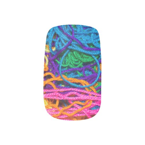 Yarn Tangles Photo Minx Nail Art