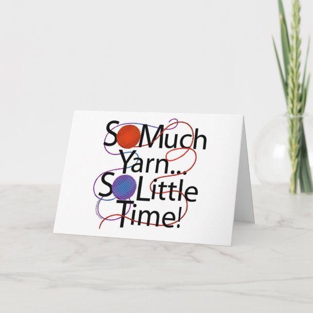 Yarn Time Card (Front)