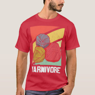 Yarnivore Knitting Design for Knitters T-Shirt