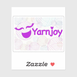 Yarnjoy Vinyl Stitcker Sticker