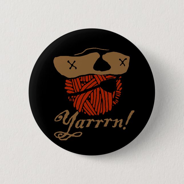 Yarrn Pinback Button (Front)