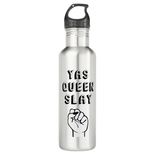Yas Queen Slay Stainless Steel Water Bottle