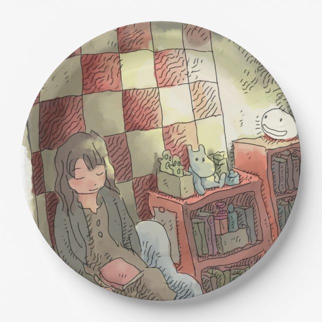 Yasashiniji Paper Plates (Front)