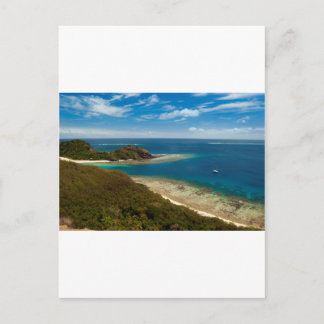 yasawa islands fiji postcard