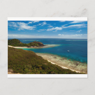 yasawa islands fiji postcard