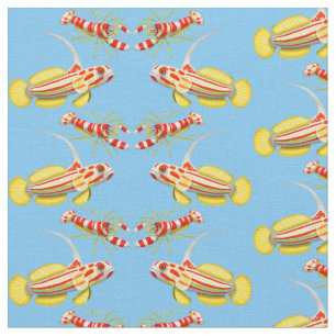 Yasha Hase Goby Pistol Shrimp Fabric