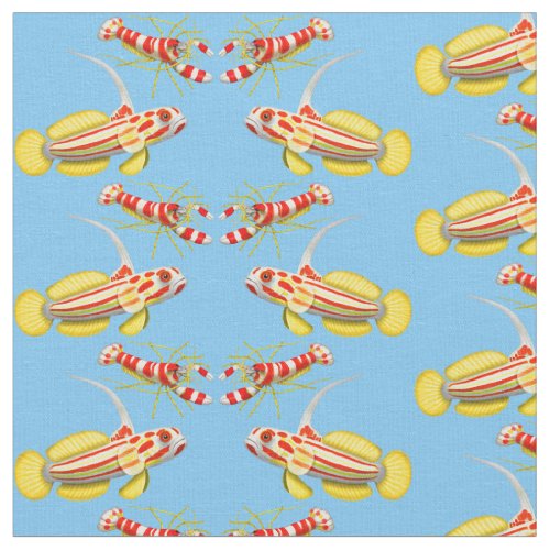 Yasha Hase Goby Pistol Shrimp Fabric