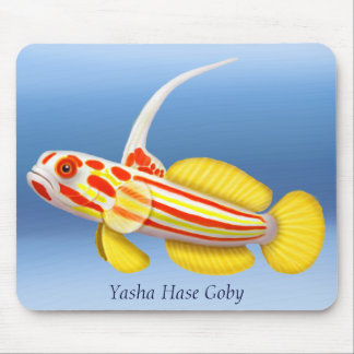 Yasha Hase Shrimp Goby Mousepad
