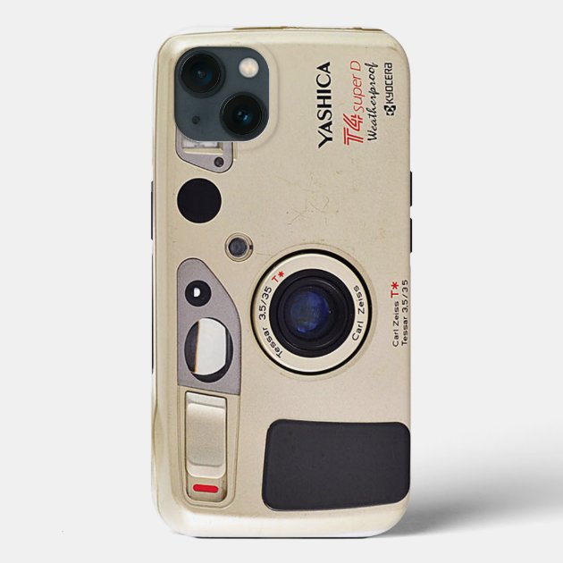【訳あり】YASHICA T4 super D Carl Zeiss ケース付き Yashica T4 Super D Vintage Camera Case-Mate iPhone Case | Zazzle