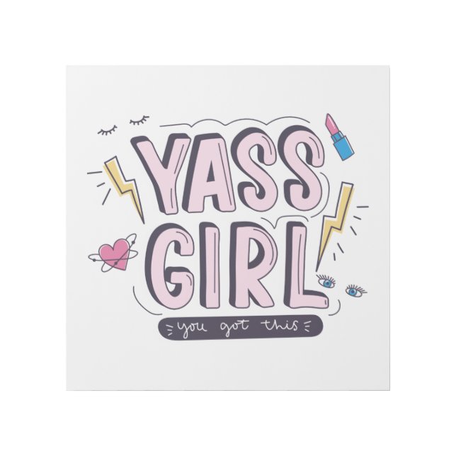 Yass Girl | You Got This Gallery Wrap (Front)