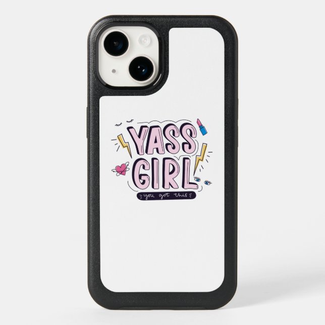Yass Girl | You Got This Otterbox iPhone Case (Back)