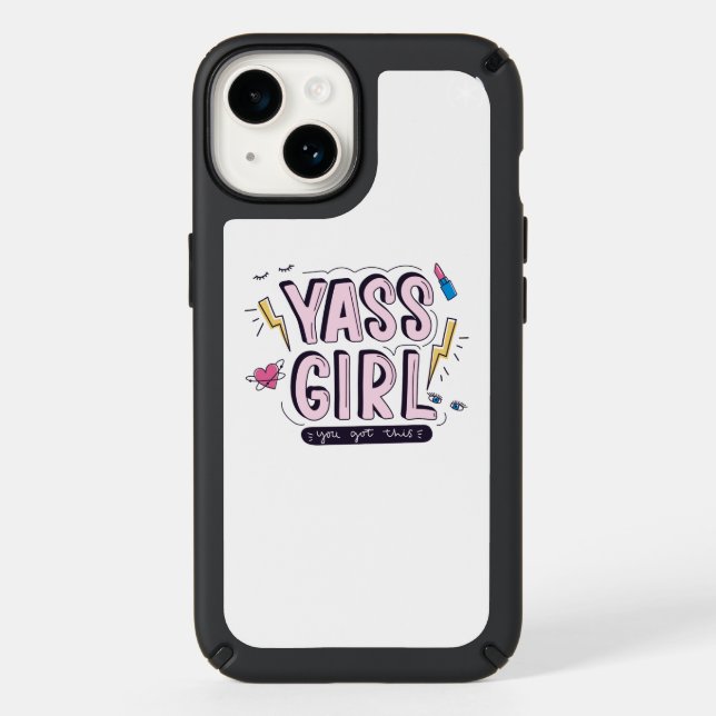 Yass Girl | You Got This Speck iPhone Case (Front)