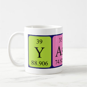 Yassin periodic table name mug