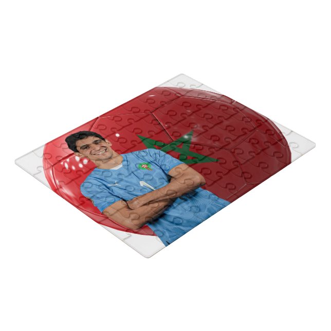 Yassine Bounou Jigsaw Puzzle (3/4)