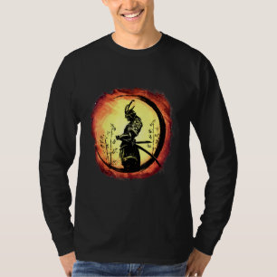 Yasuke Black Japanese Samurai Bushido Warrior Japa T-Shirt