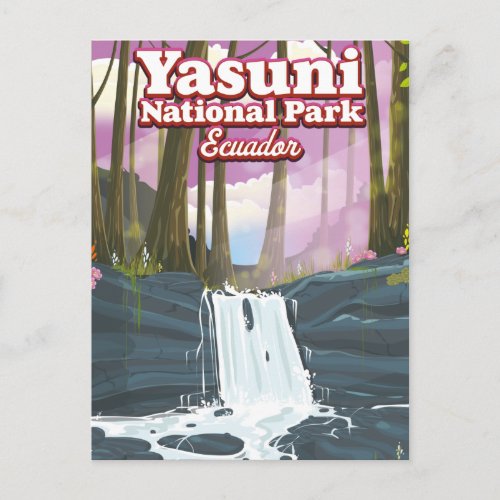 Yasuni National Park Ecuador Postcard