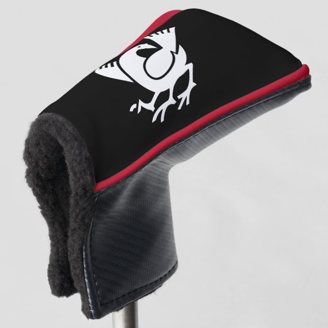 Yata crow golf head cover (3/4 Front)
