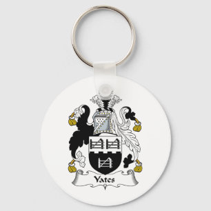 Yates Family Crest Keychain
