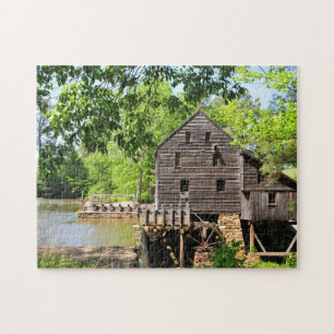 Yates Mill in Raleigh, North Carolina Jigsaw Puzzle