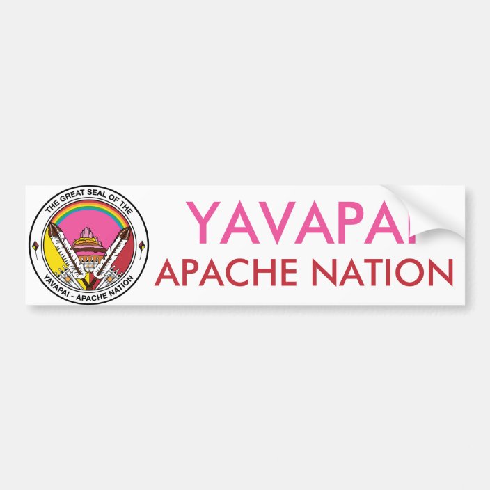 Yavapai Apache Nation Bumper Sticker | Zazzle.com