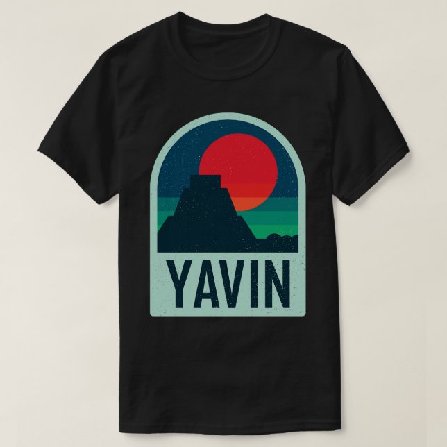 Yavin Geometric and minimalist series T-Shirt (Design Front)