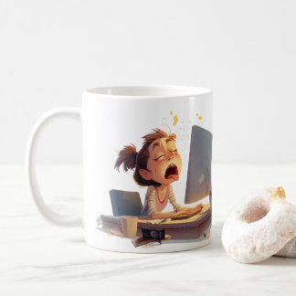 Yawn for coffee! For Her Coffee Mug