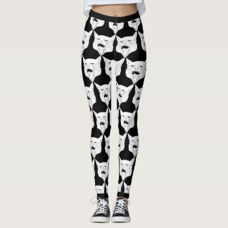 Yawning Cat Leggings