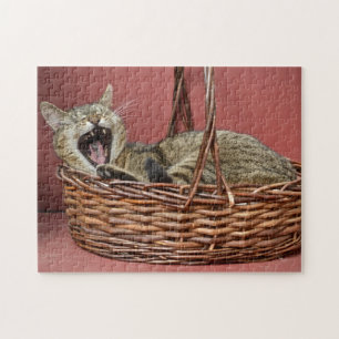 Yawning Cat Puzzle