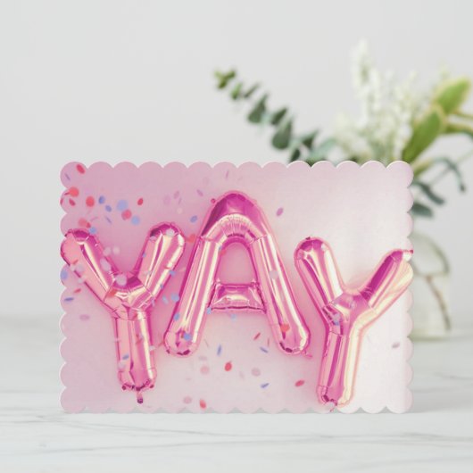 "YAY!" (Standing Front)