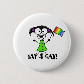 Yay 4 Gay Button