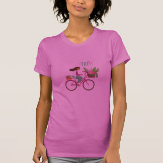 "YAY – Customizable Biking Woman T-Shirt 100sold