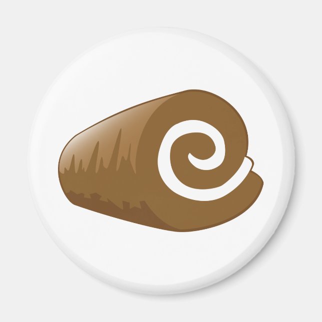 Yay For Color Chocolate Log Magnet (Front)