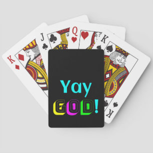 Yay God Poker Cards