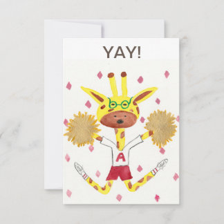 Yay! Greeting card