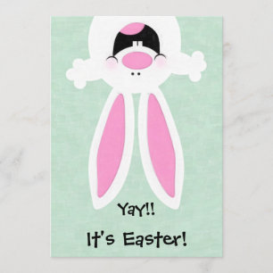 Yay! It's Easter! Easter Egg Hunt Invitation