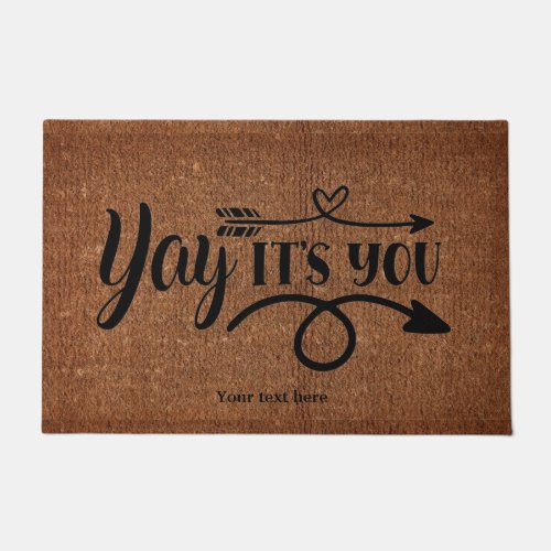 Yay Its you Doormat